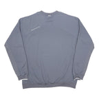 NIKE Mens Grey Crew Neck XL Athletic 71 Logo Sweatshirt Pullover Sportswear