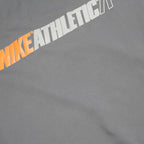 NIKE Mens Grey Crew Neck XL Athletic 71 Logo Sweatshirt Pullover Sportswear