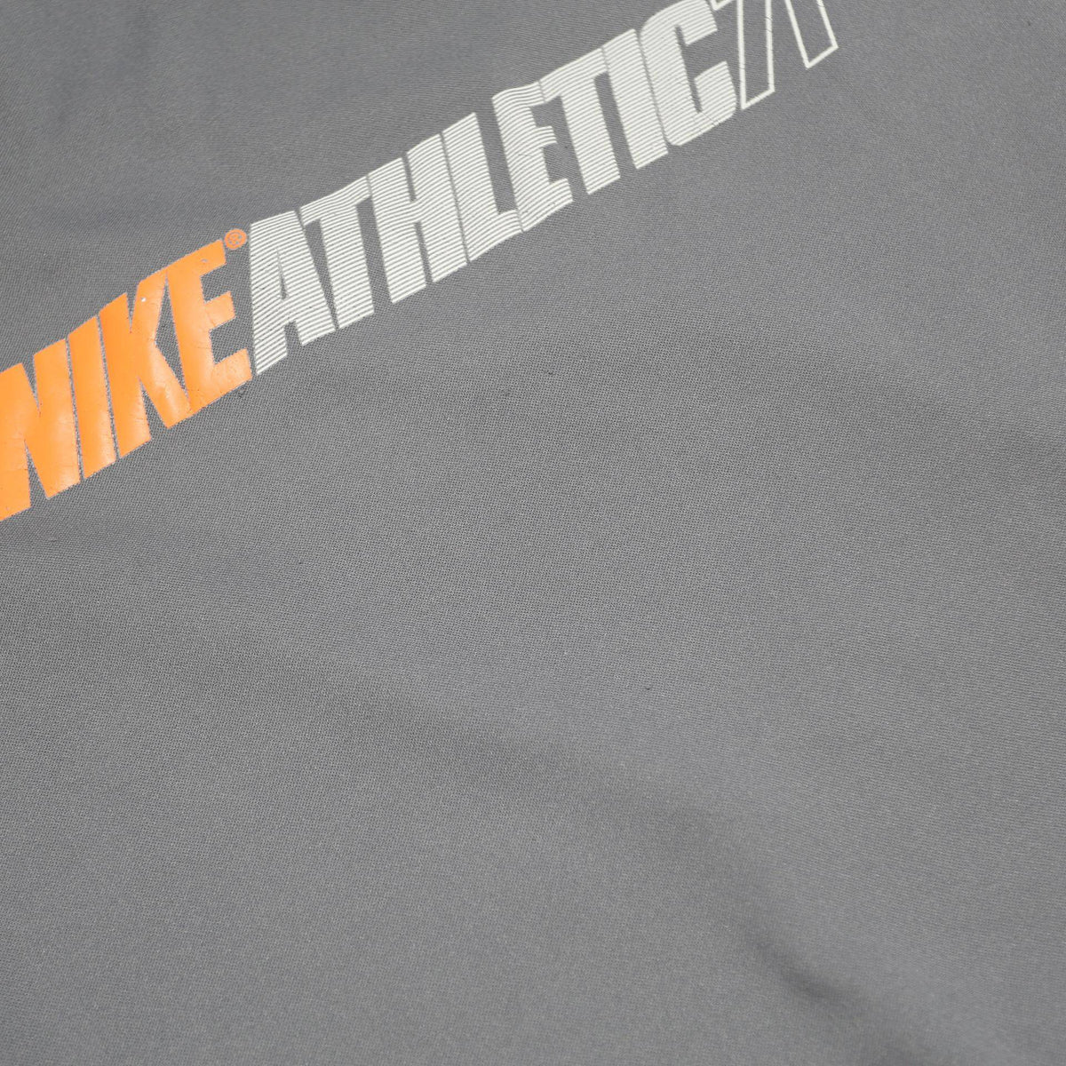 NIKE Mens Grey Crew Neck XL Athletic 71 Logo Sweatshirt Pullover Sportswear