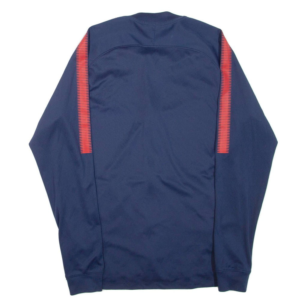 NIKE Dri-fit Paris Saint Germain Mens Track Jacket Blue S