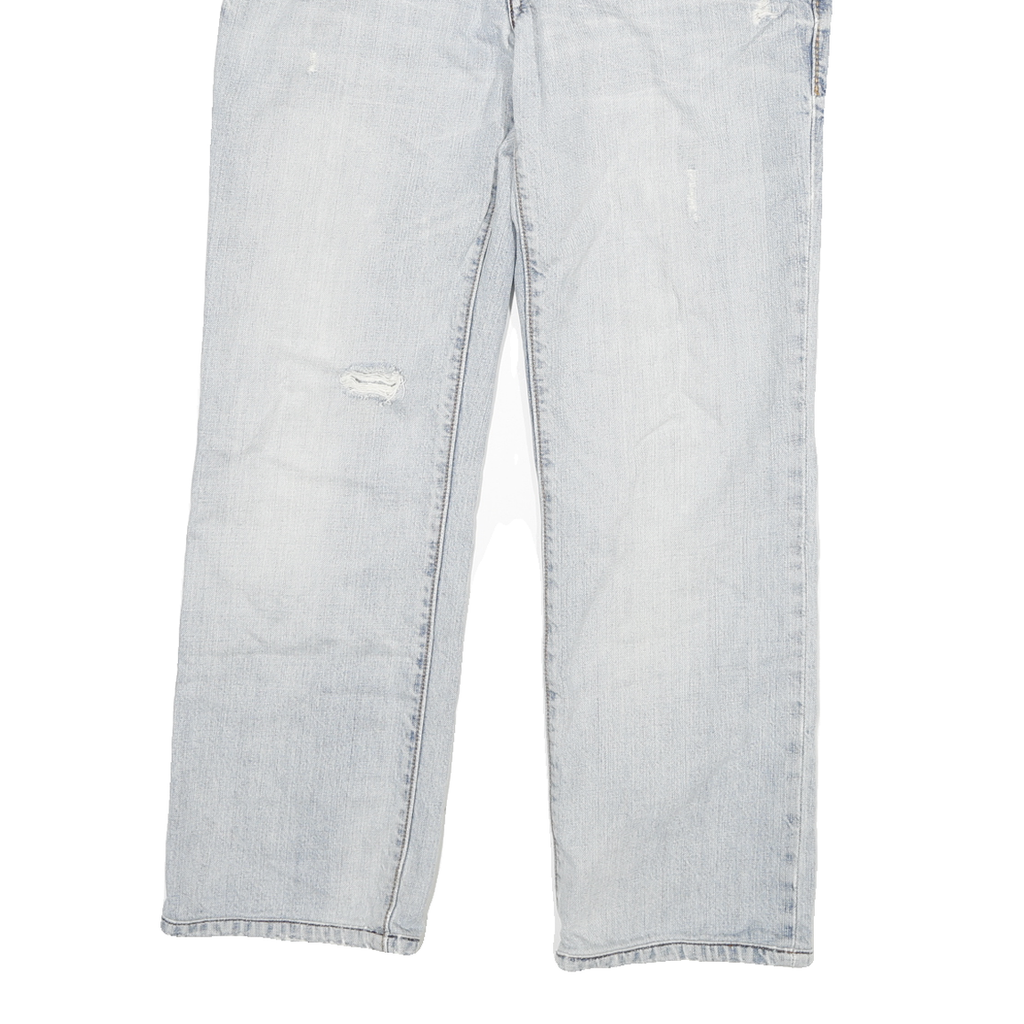 LEVI'S Mens Jeans Blue Regular Straight Denim Light W30 L26 Casual Wear