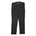 LEVI'S Womens Jeans Black Slim Skinny Denim Medium W31 L28 Stylish Classic
