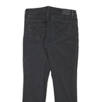 LEVI'S Womens Jeans Black Slim Skinny Denim Medium W31 L28 Stylish Classic