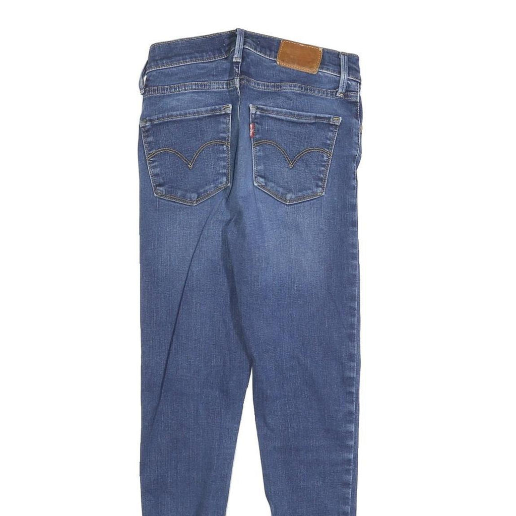 LEVI'S 720 Womens Jeans Blue Slim Skinny Denim Light W24 L28 Stylish