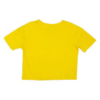 FILA Cropped Womens T-Shirt Yellow M