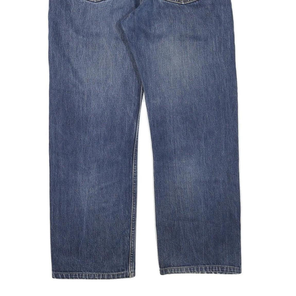 LEVI'S 751 Mens Jeans Blue Regular Straight Denim Medium W33 L27 Classic Fit