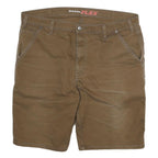 DICKIES Mens Shorts Brown Cargo Cotton Blend 2XL W40 Flex Workwear