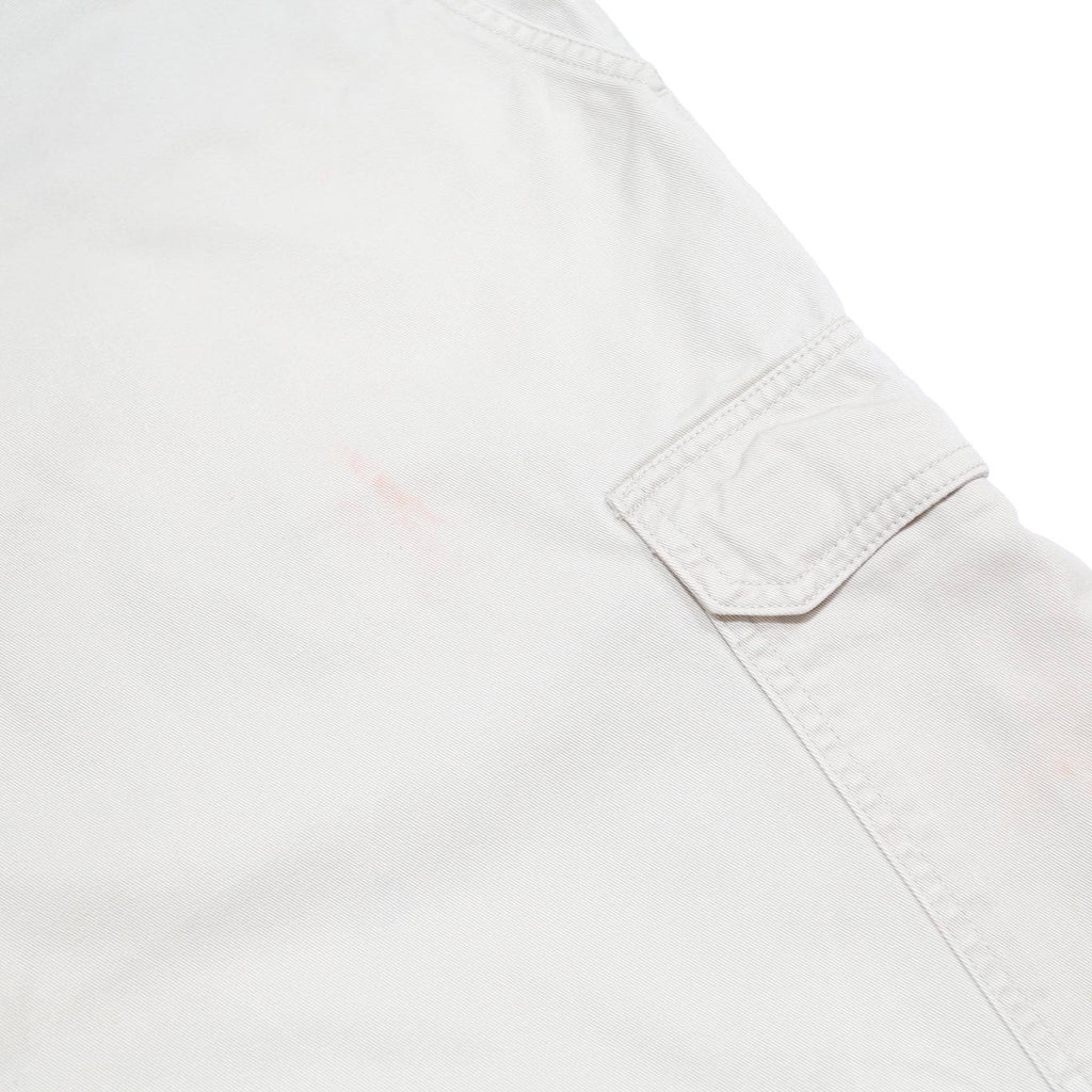 DICKIES Mens Shorts White Casual Cargo Cotton M W34 Workwear Pocket