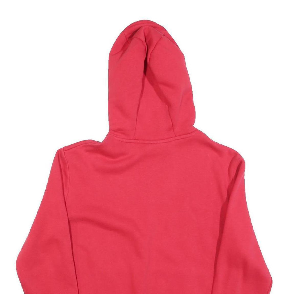 FILA Mens Red Hoodie XS Cotton Blend Pullover Hooded Sweatshirt