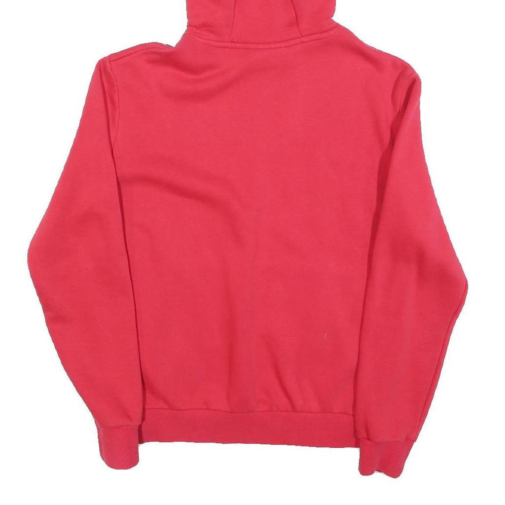 FILA Mens Red Hoodie XS Cotton Blend Pullover Hooded Sweatshirt