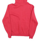 FILA Mens Red Hoodie XS Cotton Blend Pullover Hooded Sweatshirt