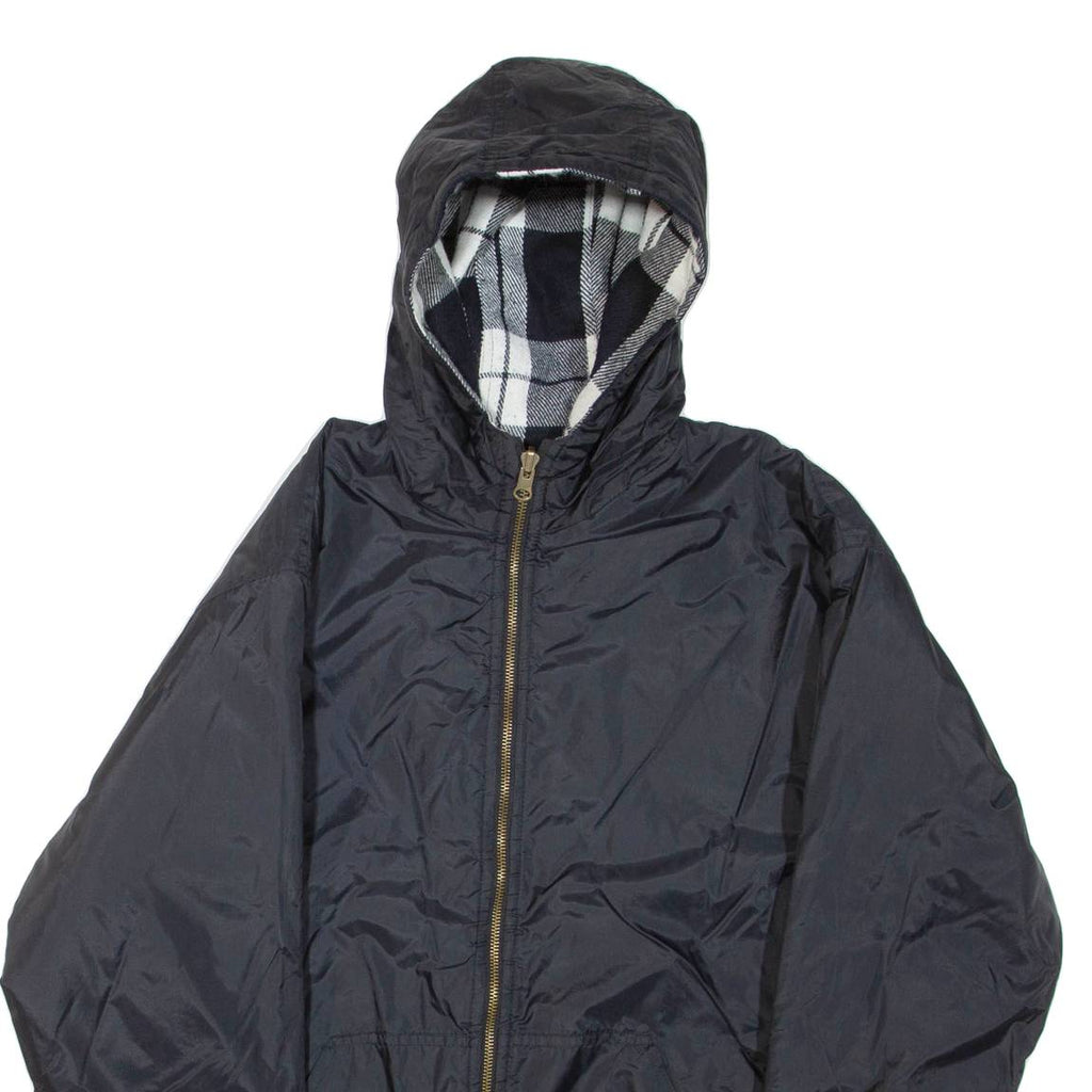 CAMPUS Reversible Mens Jacket Black Hooded L