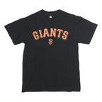 GENUINE MERCHANDISE Mens Black Giants Graphic T-Shirt M Short Sleeve Crew Neck