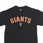GENUINE MERCHANDISE Mens Black Giants Graphic T-Shirt M Short Sleeve Crew Neck