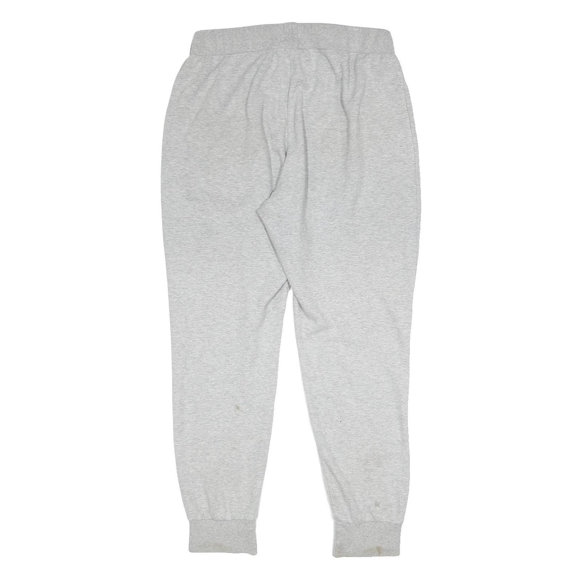 ELLESSE Womens Joggers Grey Cotton Blend Slim Tapered UK 12 W28 L27 Casual Wear