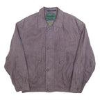KEMPEL Mens Grey Jacket M Polyester Blend Button Closure Casual Classic