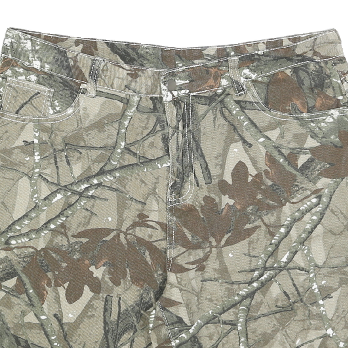 MANFINITY Mens Cotton Blend Camouflage Casual Shorts XL W39