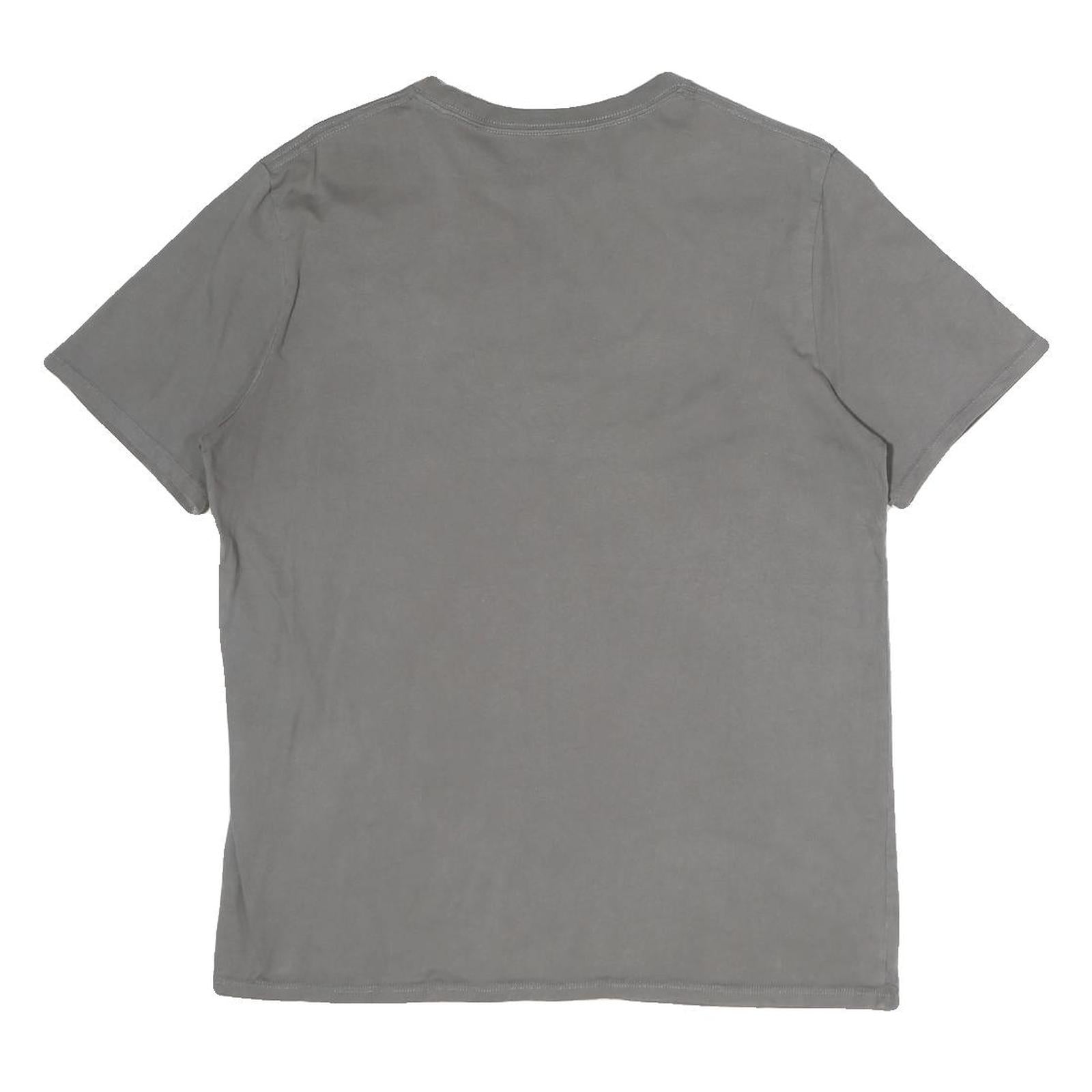 CALVIN KLEIN JEANS Mens Grey Graphic T-Shirt M Short Sleeve Crew Neck Casual