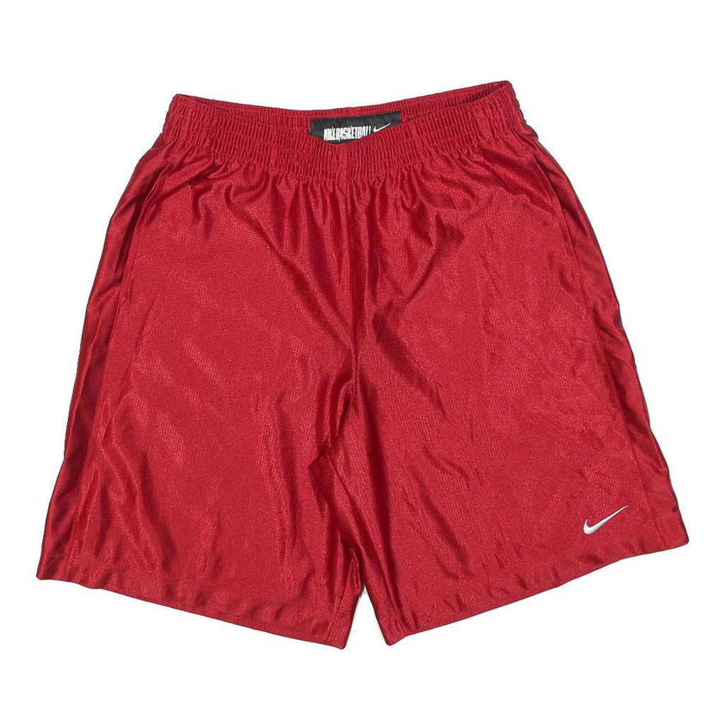 NIKE Mens Shorts Red L W32 Sportswear Polyester Athletic Gym Comfortable