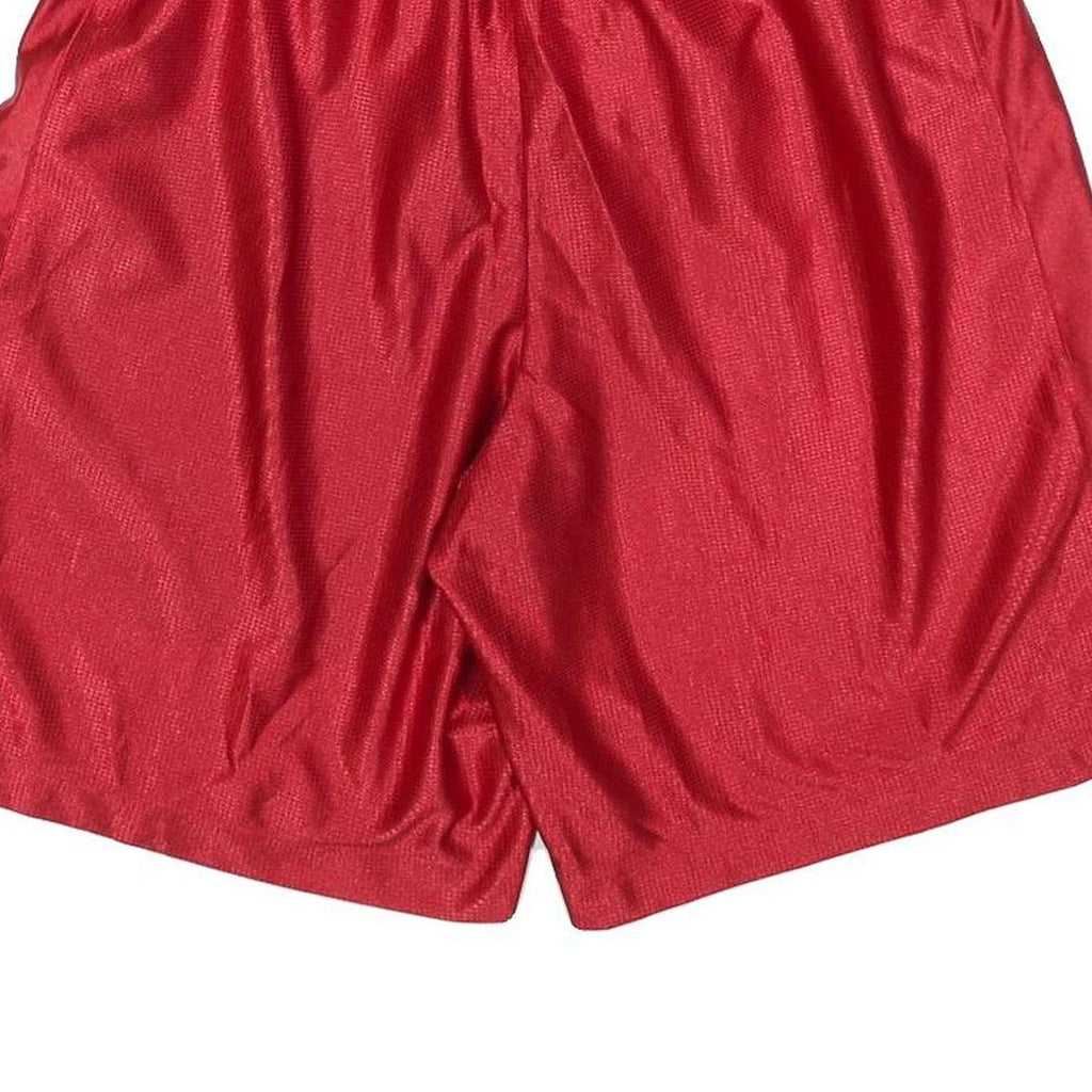 NIKE Mens Shorts Red L W32 Sportswear Polyester Athletic Gym Comfortable