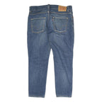 LEVI'S 511 Mens Jeans Blue Regular Skinny Denim Medium W35 L25 Classic Fit Zip