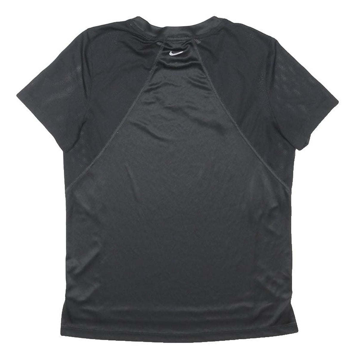 NIKE RUNNING Womens Black Running T-Shirt S Short Sleeve Crew Neck Sports
