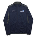 NIKE Mens Navy Blue Track Jacket M Polyester Sportswear Gym Zip Up Casual