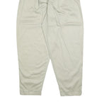 FORENZA Womens Cotton Beige Relaxed Tapered Trousers W30 L30 Casual Comfort