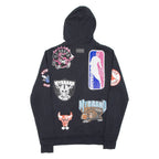 MY BRAND Womens Black Hoodie Full Zip USA M