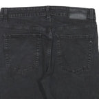 DKNY Womens Shorts Black Bedford Slim Fit L W32 Denim Casual Stylish