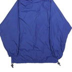 FILA Womens Blue Zip Hooded Jacket M Polyester Blend Lightweight Sportswear