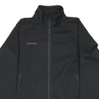 MAMMUT Womens Black Outdoor Jacket M Polyester Blend Zip Sports Activewear