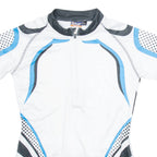 CRIVIT Cycling Womens Jersey White 1/4 Zip S