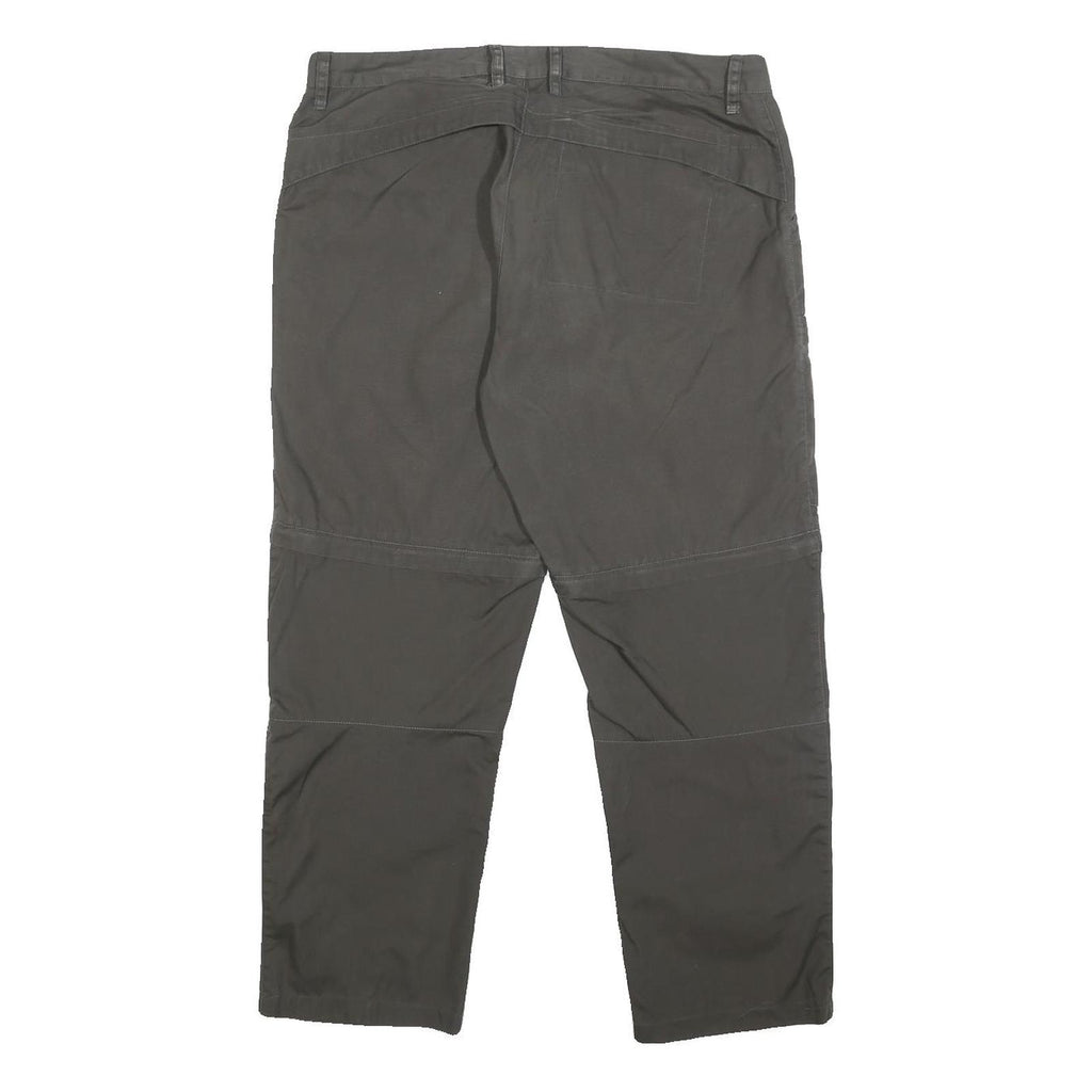 FJALLRAVEN Womens Polyester Grey Regular Fit Straight Trousers W32 L26 Casual
