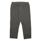 FJALLRAVEN Womens Polyester Grey Regular Fit Straight Trousers W32 L26 Casual