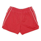NIKE Mens Red Sports Casual Shorts M W32 Lightweight Polyester Blend