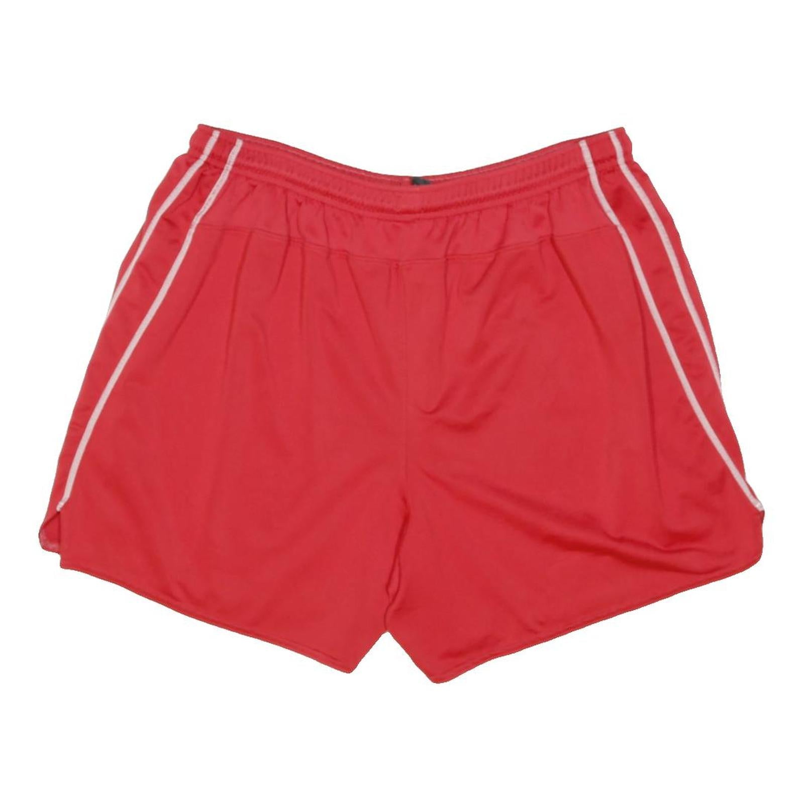 NIKE Mens Red Sports Casual Shorts M W32 Lightweight Polyester Blend