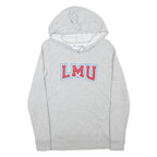 CHAMPION Womens Grey Hoodie M LMU Cotton Blend Pullover Casual Sweatshirt