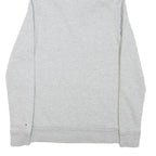 CHAMPION Womens Grey Hoodie M LMU Cotton Blend Pullover Casual Sweatshirt