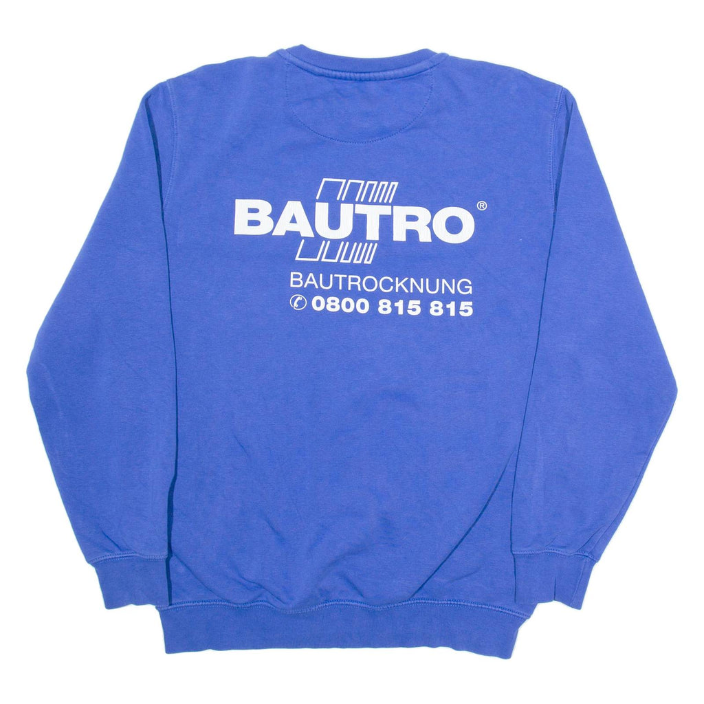 ENGELBERT STRAUSS Bautro Mens Sweatshirt Blue L