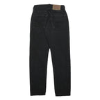 LEVI'S 534 02 Womens Jeans Black Slim Straight Denim Medium W24 L26 Zip
