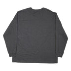 CARHARTT Mens Charcoal Grey Long Sleeve Crew Neck XL Cotton Blend Safety T-Shirt