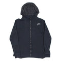 NIKE Mens Black Hoodie Full Zip S