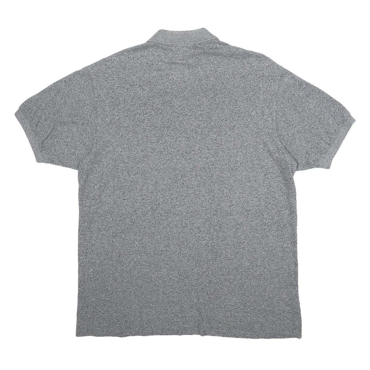 LACOSTE Mens Grey Short Sleeve Classic Cotton Polo Shirt L Casual Wear