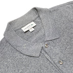 LACOSTE Mens Grey Short Sleeve Classic Cotton Polo Shirt L Casual Wear