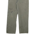 DICKIES Mens Regular Fit Cotton Blend Grey Straight Jeans W34 L31 Workwear