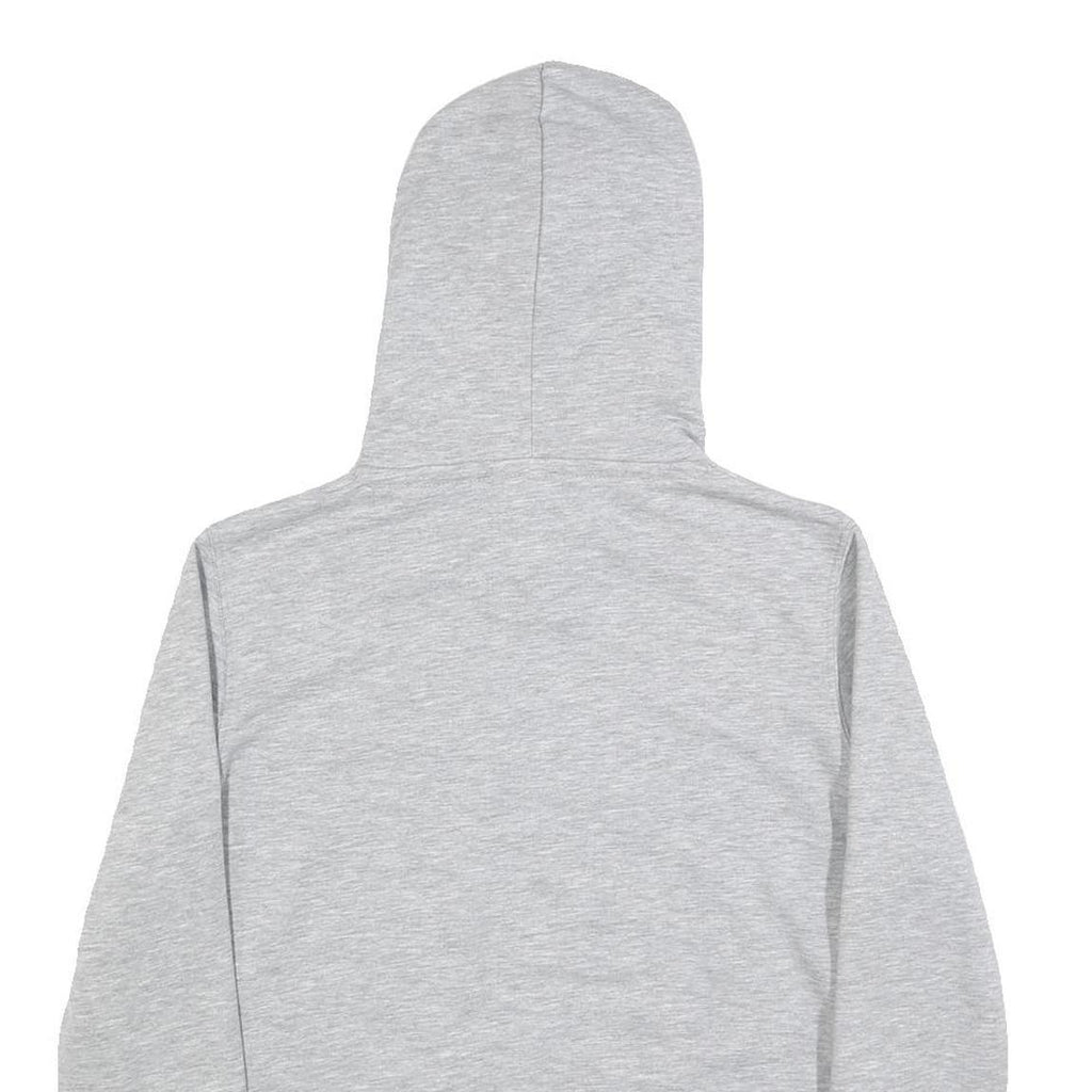 ALPHA INDUSTRIES Mens Grey Hoodie S Cotton Blend Pullover Casual Sweatshirt