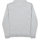 ALPHA INDUSTRIES Mens Grey Hoodie S Cotton Blend Pullover Casual Sweatshirt