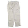 NAUTICA Mens Regular Fit Beige Cotton Blend Trousers W36 L30 Classic Zip Closure