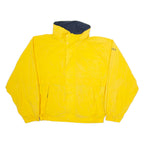 NAUTICA Mens Rain Jacket Yellow Nylon XL